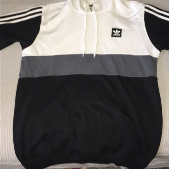 Adidas tri tone sweatshirt Clearance